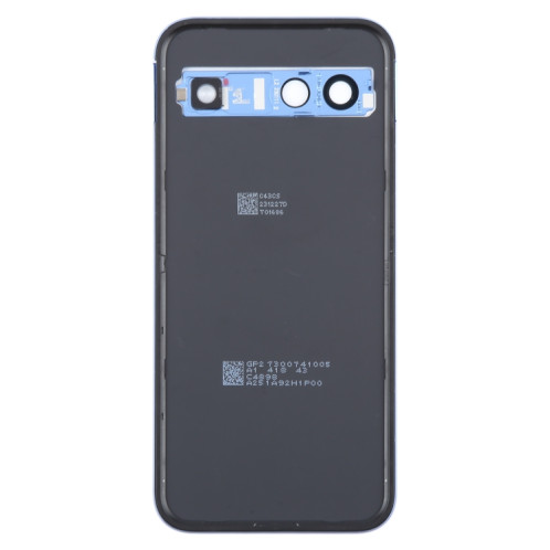 Pour Google Pixel 8a Couvercle arrière de la batterie d'origine avec couvercle de l'objectif de l'appareil photo (bleu) SH84LL1381-07