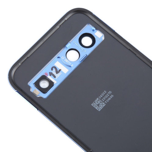 Pour Google Pixel 8a Couvercle arrière de la batterie d'origine avec couvercle de l'objectif de l'appareil photo (bleu) SH84LL1381-07
