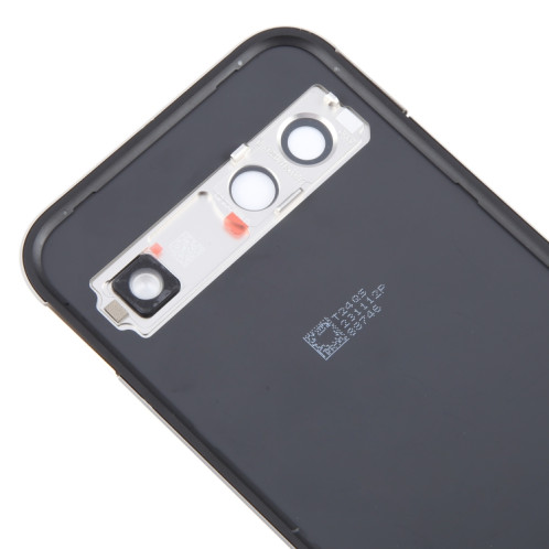 Pour Google Pixel 8a Cache arrière de batterie d'origine avec cache d'objectif d'appareil photo (argent) SH84SL1340-07