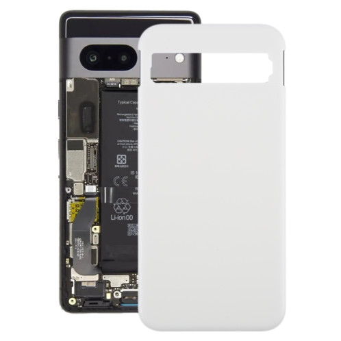 Pour le couvercle arrière de la batterie d'origine Google Pixel 8a (argent) SH87SL189-07