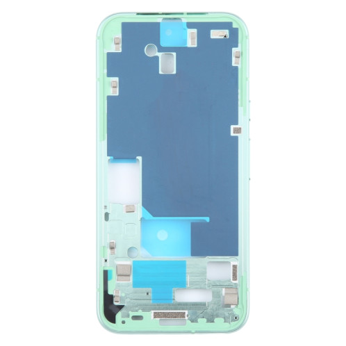 Pour Google Pixel 8a, plaque de cadre central d'origine, avec touches latérales (vert) SH988G1294-06
