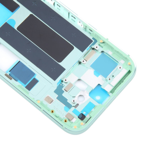 Pour Google Pixel 8a, plaque de cadre central d'origine, avec touches latérales (vert) SH988G1294-06
