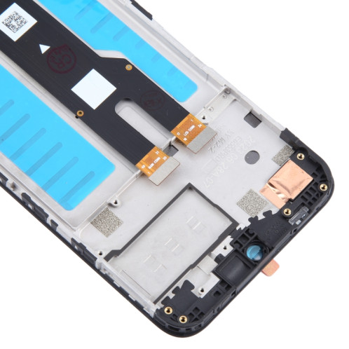 Pour ZTE Blade V50 Design 4G Écran LCD Numériseur Assemblage complet avec cadre (Noir) SH989B577-07