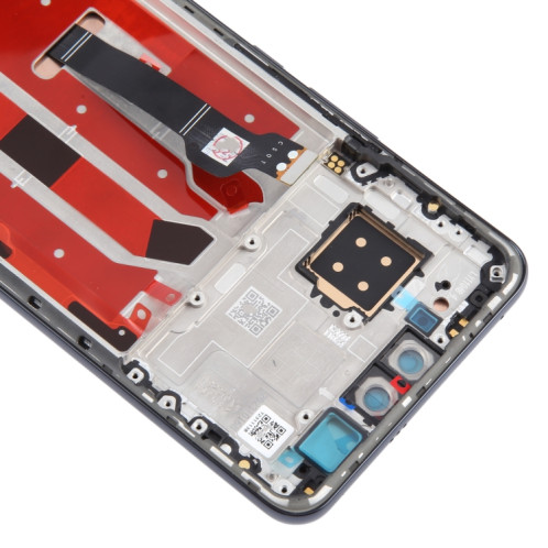 Pour Huawei Nova 12 Pro Écran LCD d'origine numériseur assemblage complet avec cadre (noir) SH037B972-07