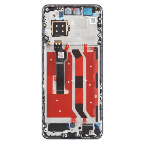 Pour Huawei Nova 12 Pro Écran LCD d'origine numériseur assemblage complet avec cadre (argent) SH037S318-07