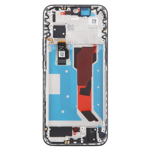 Pour Huawei nova 12 Lite écran LCD d'origine numériseur assemblage complet avec cadre (noir) SH040B1019-07