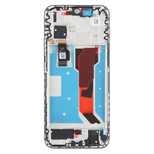 Pour Huawei nova 12 Lite écran LCD d'origine numériseur assemblage complet avec cadre (blanc) SH040W953-07