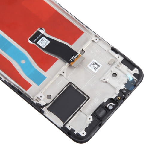 Pour Huawei Nova Y72 Écran LCD d'origine numériseur assemblage complet avec cadre (noir) SH041B1129-07