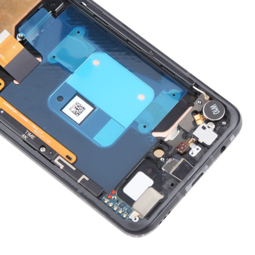 Pour LG V60 ThinQ version américaine écran LCD d'origine numériseur assemblage complet avec cadre (noir) SH081B361-07