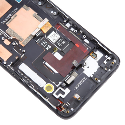 Pour Asus ROG Phone 7/7 Ultimate AMOLED Original écran LCD numériseur assemblage complet avec cadre (noir) SH48BL1886-07