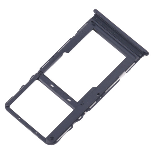 Pour TCL 20L / 20 Lite Plateau de carte SIM d'origine + Plateau de carte Micro SD (Noir) SH252B1832-04