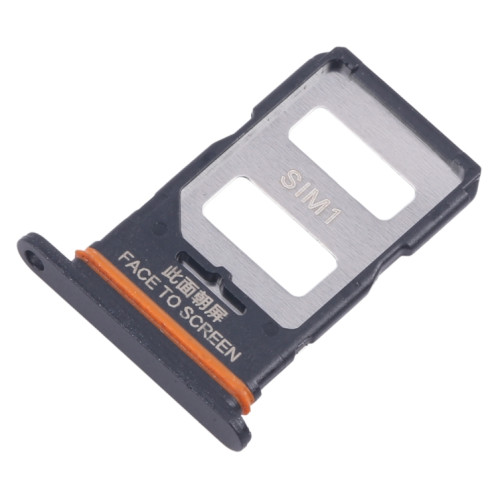Pour Xiaomi Poco X6 5G Plateau de carte SIM d'origine + Plateau de carte SIM (Noir) SH255B1748-04
