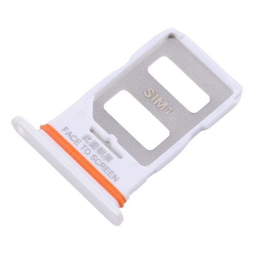 Pour Xiaomi Poco X6 5G Plateau de carte SIM d'origine + Plateau de carte SIM (Blanc) SH255W68-04