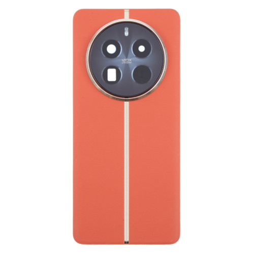 Pour Realme 12 Pro+ Cache arrière de batterie d'origine avec cache d'objectif d'appareil photo (rouge) SH59RL253-07