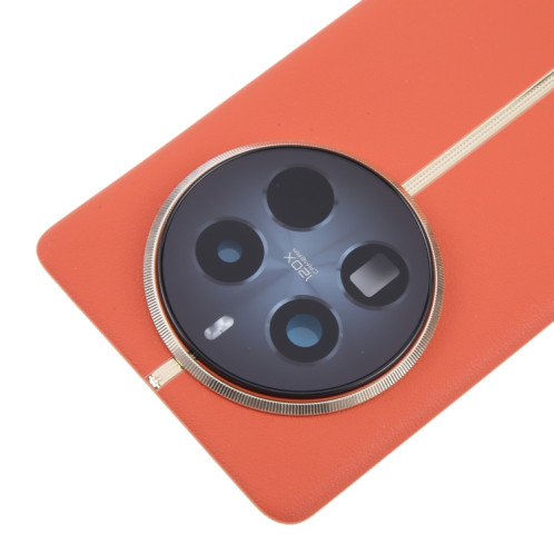 Pour Realme 12 Pro+ Cache arrière de batterie d'origine avec cache d'objectif d'appareil photo (rouge) SH59RL253-07