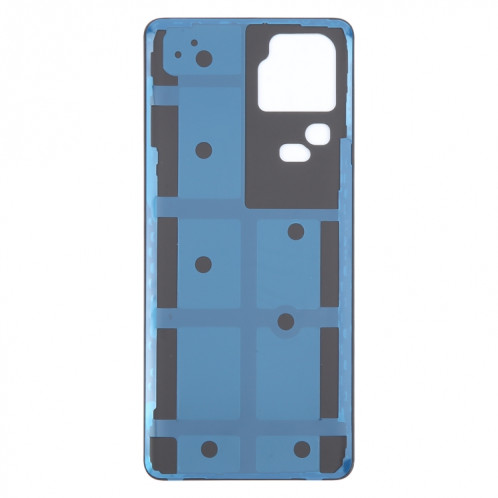 Pour vivo V30 Pro Cache arrière de la batterie avec cache de l'objectif de l'appareil photo (noir) SH60BL1940-07