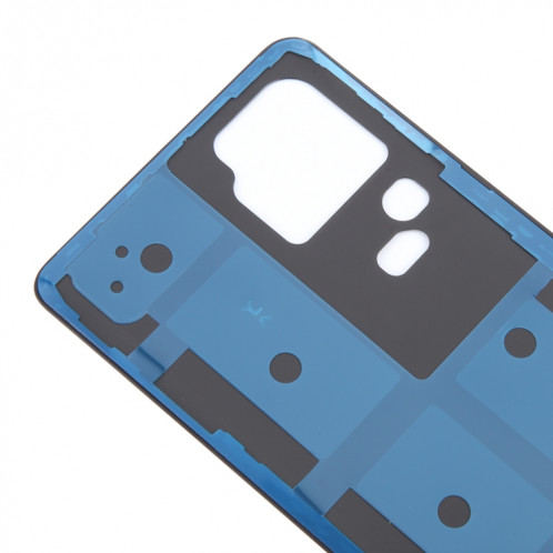 Pour vivo V30 Pro Cache arrière de la batterie avec cache de l'objectif de l'appareil photo (noir) SH60BL1940-07