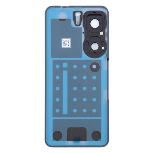 Pour Asus Zenfone 9 AI2202 Cache arrière de batterie d'origine avec cache d'objectif d'appareil photo (bleu) SH62LL631-07