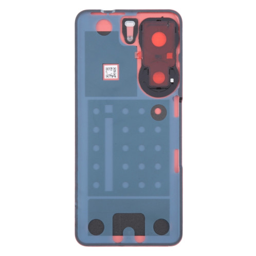 Pour Asus Zenfone 9 AI2202 Cache arrière de batterie d'origine avec cache d'objectif d'appareil photo (rouge) SH62RL885-07