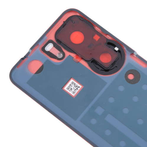 Pour Asus Zenfone 9 AI2202 Cache arrière de batterie d'origine avec cache d'objectif d'appareil photo (rouge) SH62RL885-07