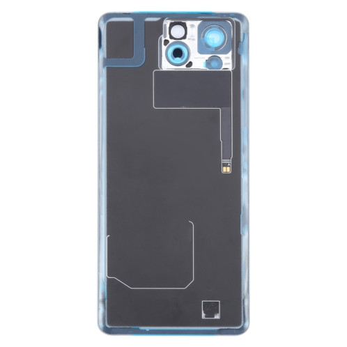 Pour Asus ROG Phone 8 AI2401 Couvercle arrière de batterie en verre d'origine avec couvercle d'objectif d'appareil photo (gris) SH64HL220-07