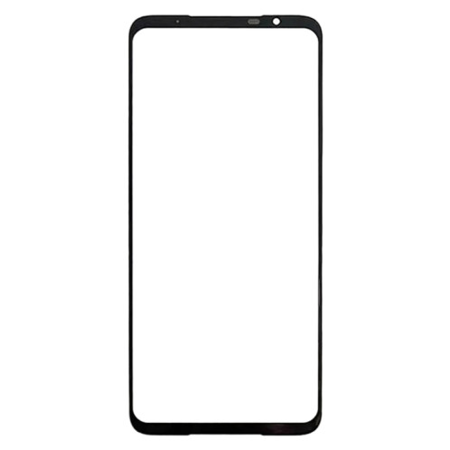 Pour Asus ROG Phone 7 Ultimate AI2205 Écran avant Lentille extérieure en verre avec adhésif optiquement transparent OCA SH83011492-07