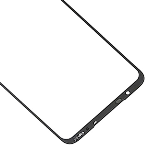 Pour Asus ROG Phone 7 Ultimate AI2205 Écran avant Lentille extérieure en verre avec adhésif optiquement transparent OCA SH83011492-07