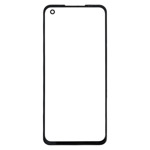 Pour Asus Zenfone 8 8Z ZS590KS I006D Écran avant Lentille extérieure en verre avec adhésif optiquement transparent OCA SH83061899-07
