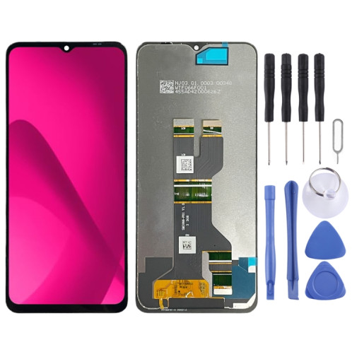 Pour T-Mobile Revvl 7 5G TMRV075G Écran LCD avec numériseur Assemblage complet (Noir) SH311B1683-07