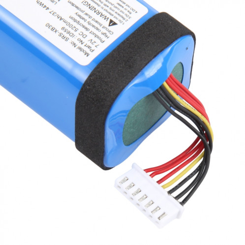 Batterie de remplacement 7,2 V 5 200 mAh ID770 ID659 pour Sony SRS-XB40 SRS-XB41 SRS-XB3 SRS-XB30 SH83231917-04