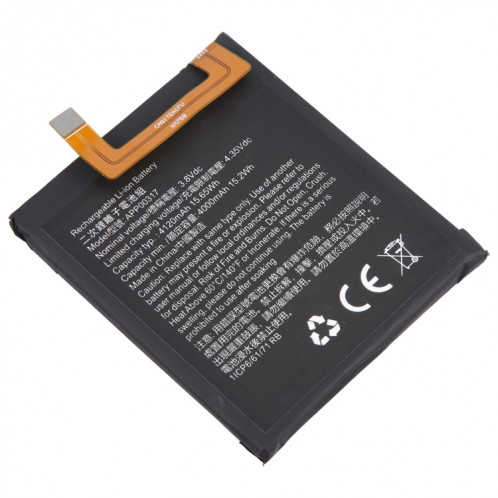 Batterie de remplacement 4000mAh APP00317 pour CAT S62 Pro SH8334957-04