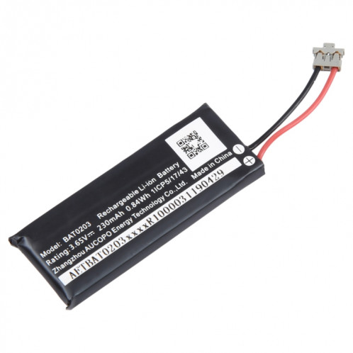 Batterie de remplacement 3,65 V 230 mAh BAT0203 pour IQOS SH833738-04