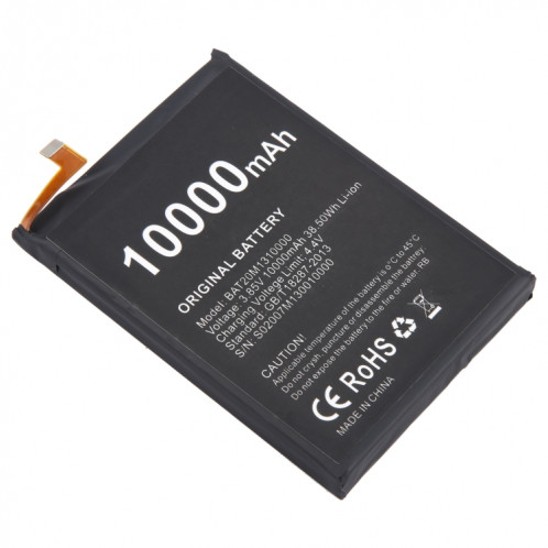 Batterie de remplacement 10000mAh BAT20M1310000 pour DOOGEE S88 / S88 Pro SH83451526-04