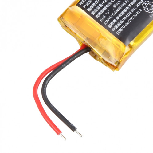 Batterie de remplacement 3,8 V 300 mAh 631728A, soudage à deux fils SH8354952-04