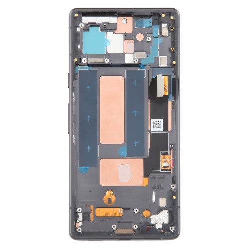 Pour Google Pixel 7A G82U8 OLED LCD Écran Numériseur Assemblage Complet avec Cadre (Noir) SH364B667-07