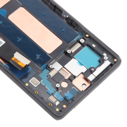Pour Google Pixel 7A G82U8 OLED LCD Écran Numériseur Assemblage Complet avec Cadre (Noir) SH364B667-07