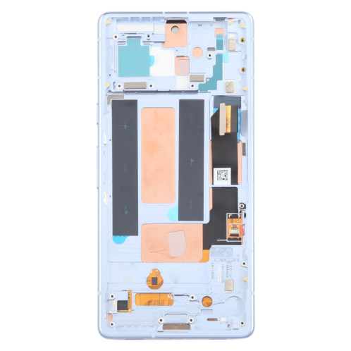 Pour Google Pixel 7A G82U8 OLED LCD Écran Numériseur Assemblage Complet avec Cadre (Bleu) SH364L983-07