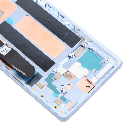 Pour Google Pixel 7A G82U8 OLED LCD Écran Numériseur Assemblage Complet avec Cadre (Bleu) SH364L983-07