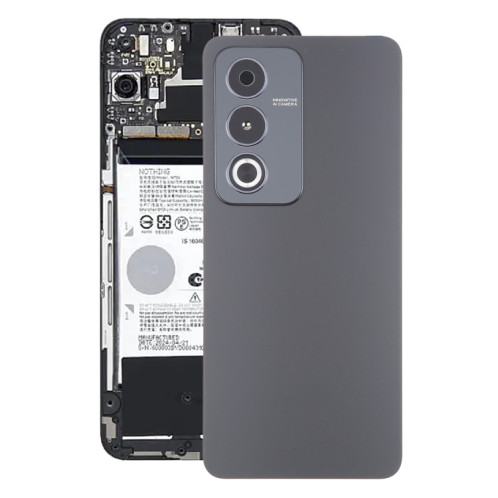 Pour OPPO A3 Pro Cache arrière de batterie d'origine avec objectif d'appareil photo (noir) SH76BL503-07