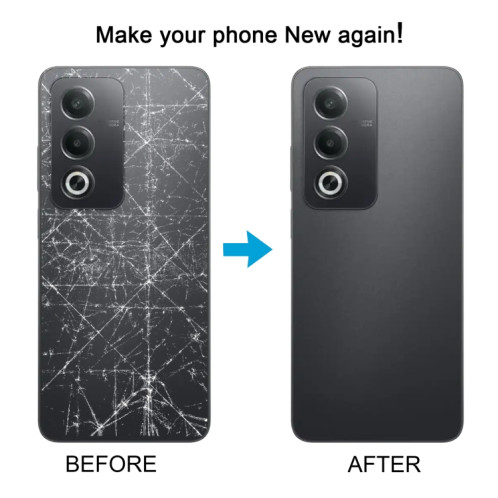 Pour OPPO A3 Pro Cache arrière de batterie d'origine avec objectif d'appareil photo (violet) SH76PL1681-07