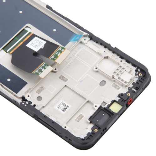 Pour T-Mobile Revvl 7 5G TMRV075G Écran LCD Numériseur Assemblage complet avec cadre (Noir) SH8378152-07