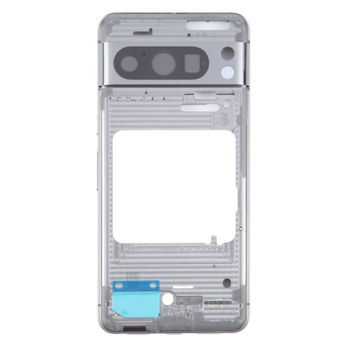 Pour Google Pixel 8 Pro, plaque de cadre central d'origine (noire) SH392B1386-06