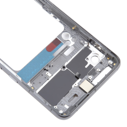 Pour Google Pixel 8 Pro, plaque de cadre central d'origine (noire) SH392B1386-06