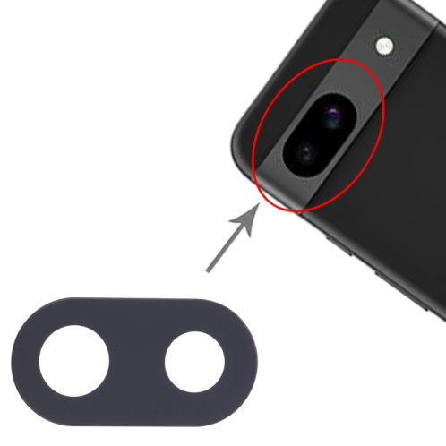 Pour Google Pixel 8a 10 pièces Objectif de caméra arrière d'origine SH8395849-04