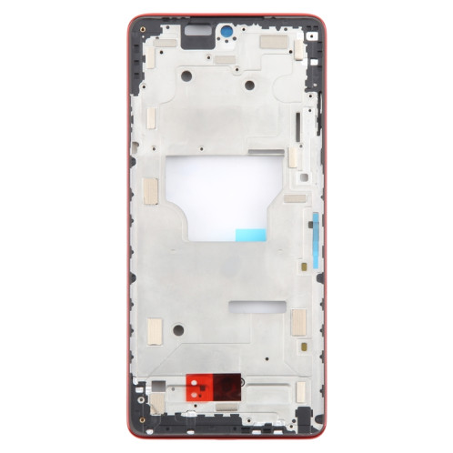 Pour Motorola Moto G Stylus 5G 2024 Boîtier avant d'origine Cadre LCD Plaque de lunette (rouge) SH424R1858-06