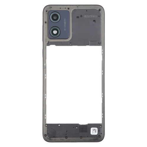 Cadre central d'origine pour Motorola Moto E13 (noir) SH430B1549-06
