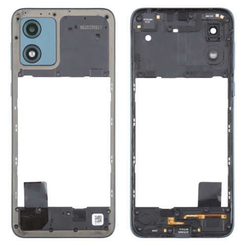 Pour Motorola Moto E13 Plaque de cadre central d'origine (vert) SH430G1013-06
