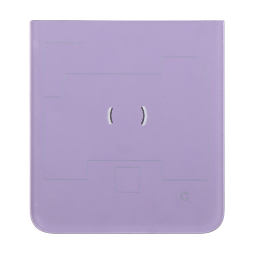 Pour Motorola Razr 40 Couvercle arrière de la batterie de la partie inférieure d'origine (violet) SH34PL1412-07