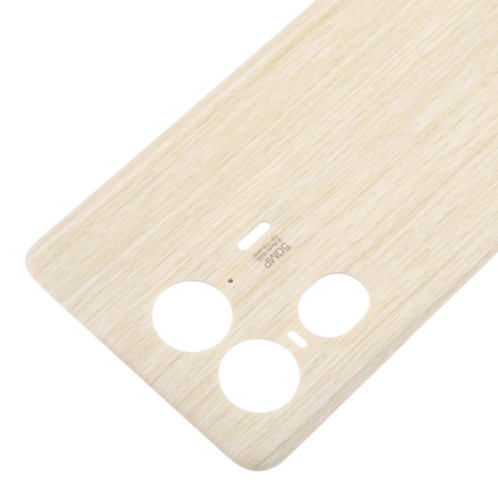 Pour Motorola Moto X50 Ultra Cache arrière de batterie d'origine (bois) SH9WCL851-07