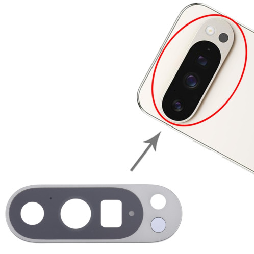 Pour Google Pixel 9 Pro Cache d'objectif d'appareil photo d'origine (vert) SH445G939-04